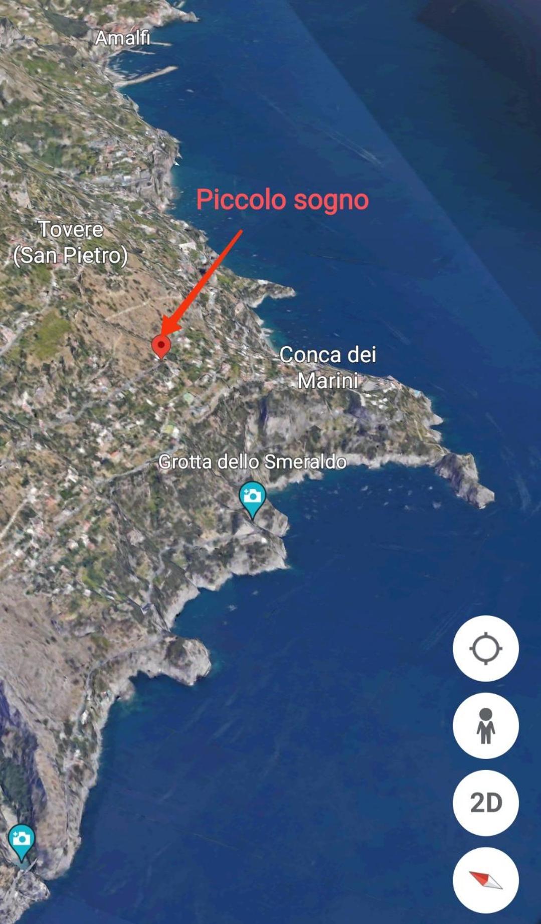 Il Piccolo Sogno In Costiera Amalfitana Villa Conca dei Marini Rum bild